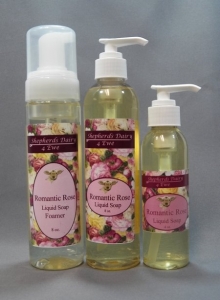 Romantic Rose Liquid soap